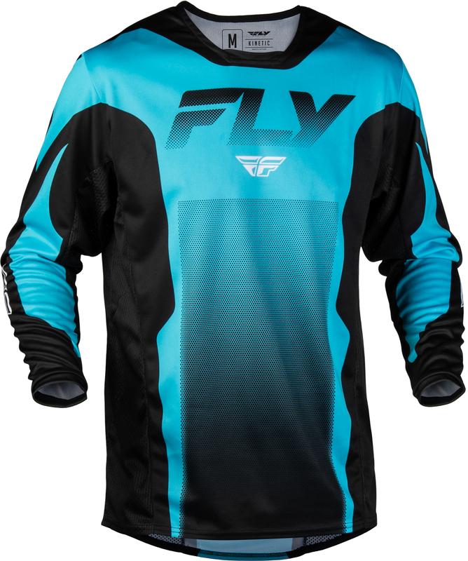Camiseta FLY RACING Kinetic Fade - azul/negro/blanco