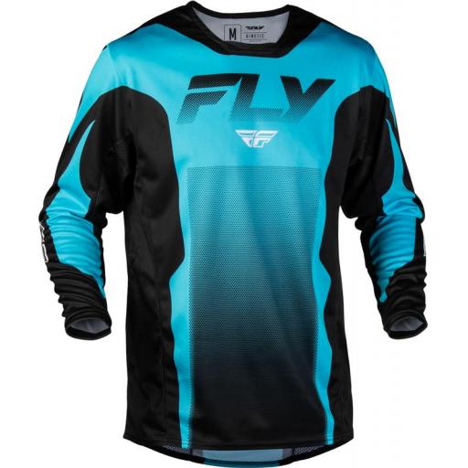 Camiseta FLY RACING Kinetic Fade - azul/negro/blanco