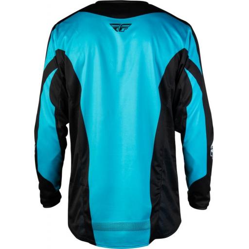 Camiseta FLY RACING Kinetic Fade - azul/negro/blanco [1]