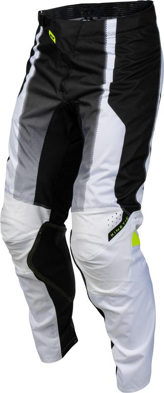 Pantalón FLY RACING Kinetic Fade - negro/blanco/Hi-Vis