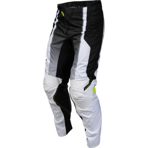 Pantalón FLY RACING Kinetic Fade - negro/blanco/Hi-Vis [0]