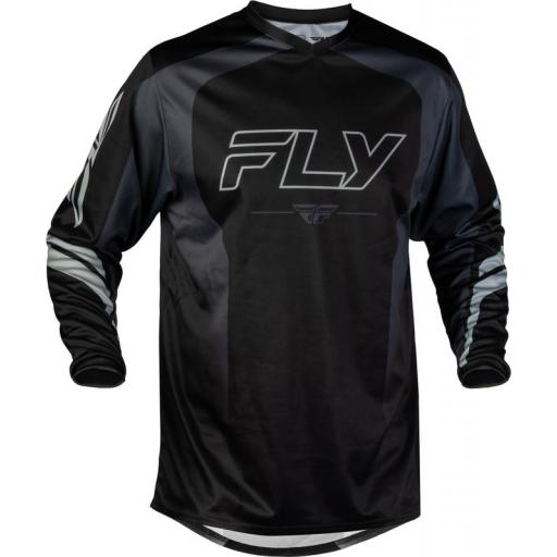 Camiseta FLY RACING F-16 Raze - negro/gris