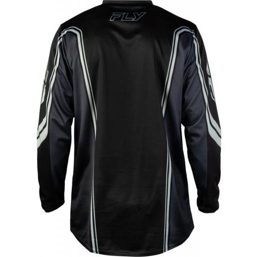 Camiseta FLY RACING F-16 Raze - negro/gris [1]