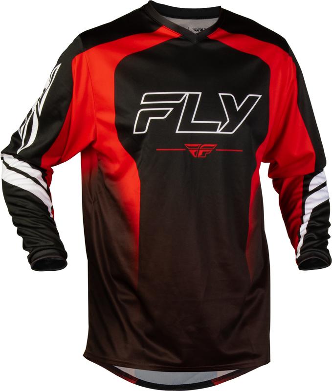 Camiseta FLY RACING F-16 Raze - negro/rojo/blanco