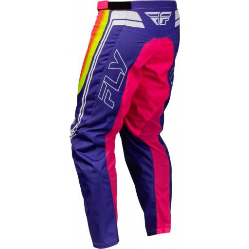 Pantalón FLY RACING F-16 Raze - violeta/rojo/amarillo [3]
