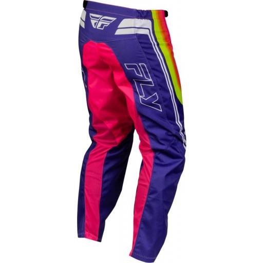 Pantalón FLY RACING F-16 Raze - violeta/rojo/amarillo [2]