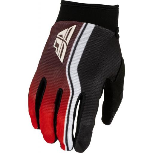 Guantes FLY RACING F-16 Raze - negro/rojo/blanco