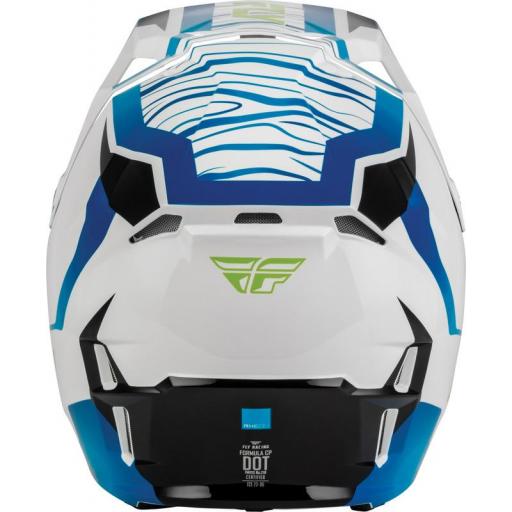 Casco infantil FLY RACING Formula CP Charge - blanco/azul/negro [2]