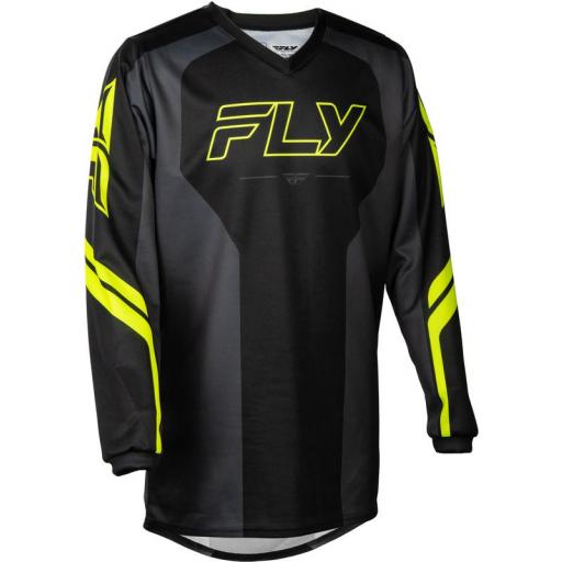 Camiseta infantil FLY RACING F-16 Raze - negro/gris