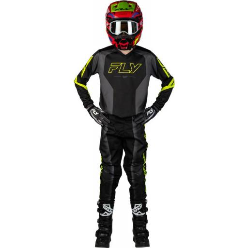 Camiseta infantil FLY RACING F-16 Raze - negro/gris [1]