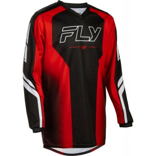 Camiseta infantil FLY RACING F-16 Raze - negro/rojo/blanco [0]