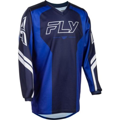 Camiseta infantil FLY RACING F-16 Raze - Navy/azul/blanco [0]