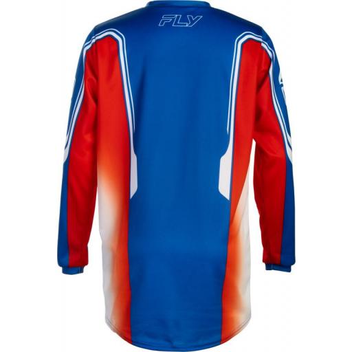 Camiseta infantil FLY RACING F-16 Raze - rojo/blanco/azul [1]