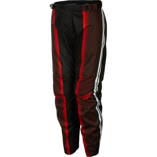 Pantalón infantil FLY RACING F-16 Raze - negro/rojo/blanco [1]
