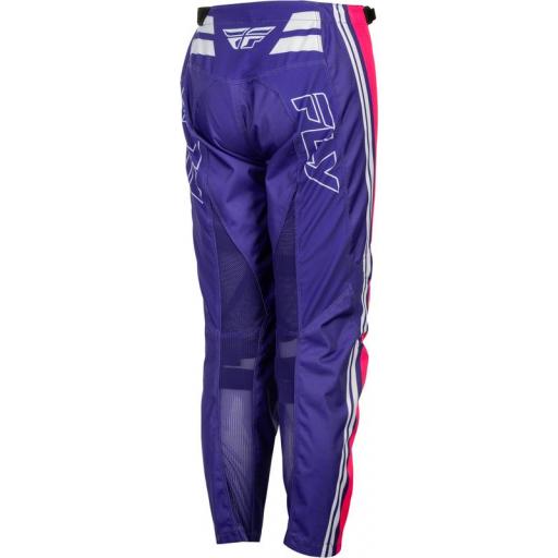 Pantalón infantil FLY RACING F-16 Raze - violeta/rojo/Amarillo [2]