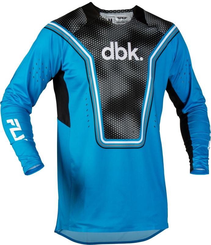 Camiseta FLY RACING Evolution DST DBK - azul/negro/blanco