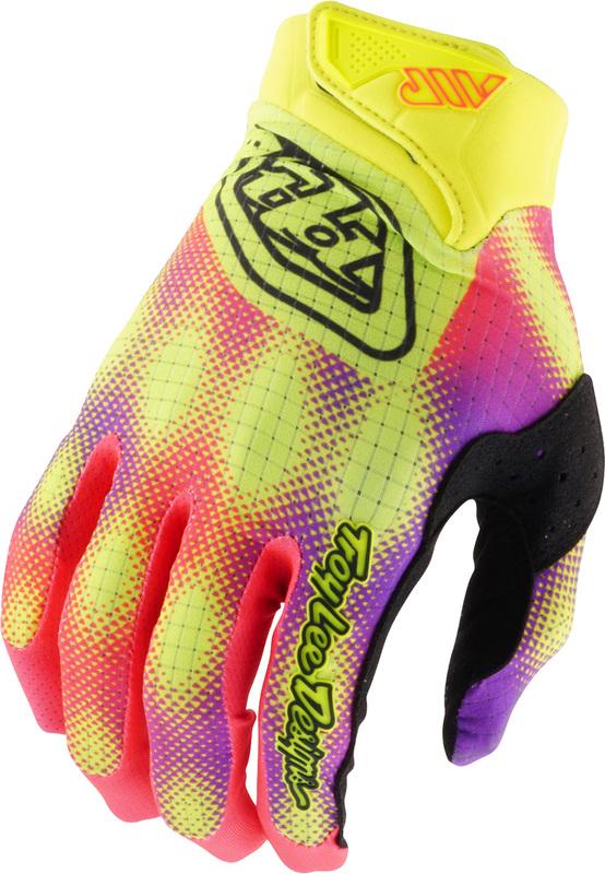 Guantes infantiles Troy Lee Designs Air Aura amarillo flúor