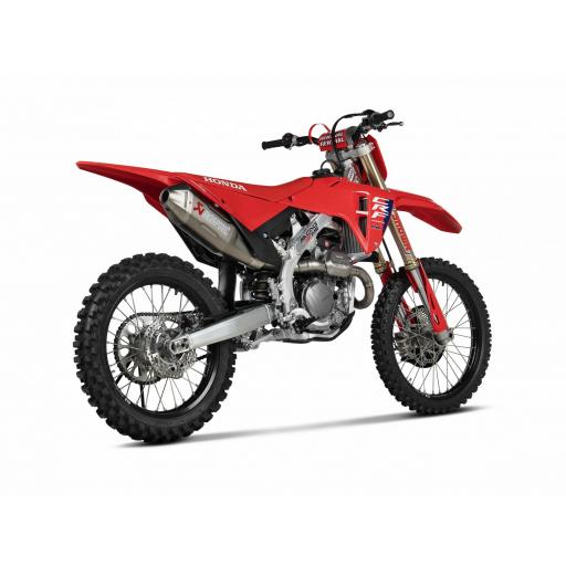 Línea completa de escape Akrapovic Evolution Titanium - Honda CRF250R 2022-2025 [2]