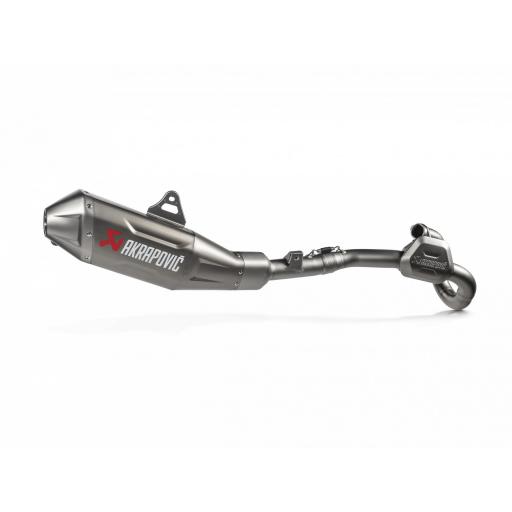Línea completa de escape Akrapovic Evolution Titanium - Honda CRF450R 2025