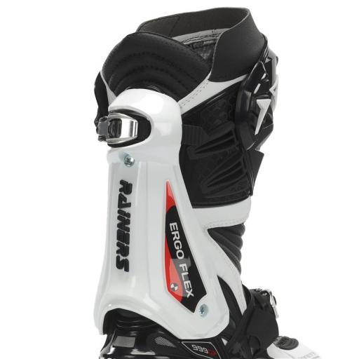 Bota racing Rainers 999-BN blancas y negras  [3]