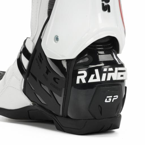 Bota racing Rainers 999-BN blancas y negras  [2]