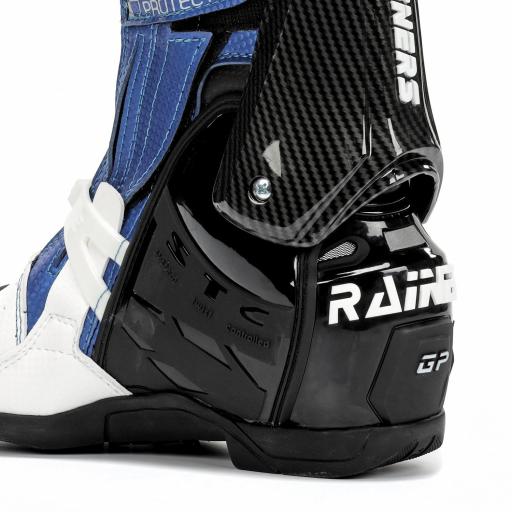 Bota racing Rainers 999 GP CARBONO Rojo, blanco y azul [2]