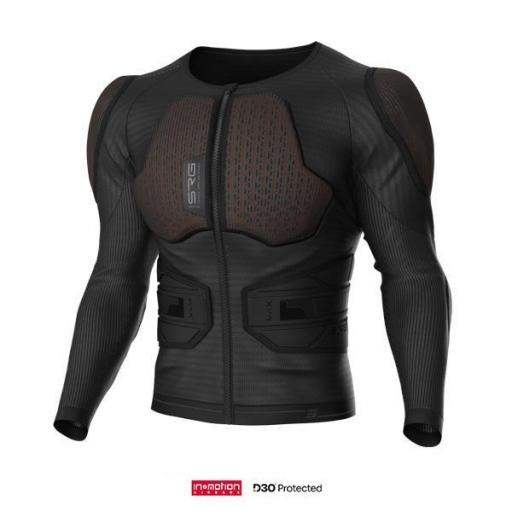 Peto airbag Shot Air Guard SRG-1 MAX negro para motocross y enduro [0]