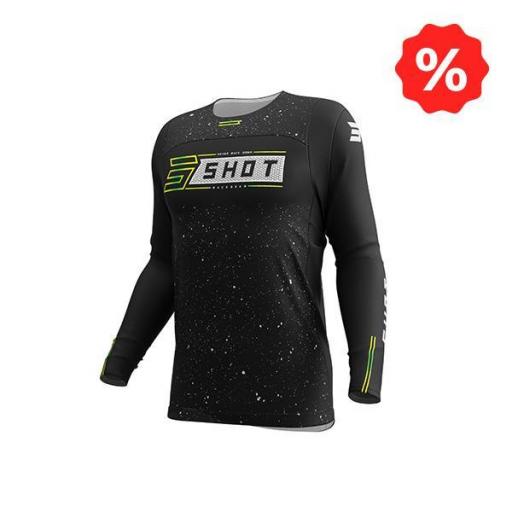 Camiseta Shot Contact art negro [0]