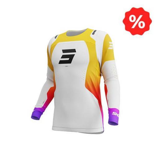 Camiseta Shot Contact  IONYX Blanco