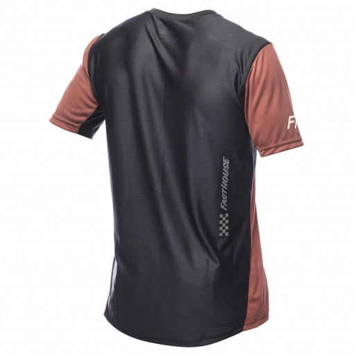 FASTHOUSE BIKE JERSEY RALLY SHORT SLEEVE CLAY/BLACK [1]