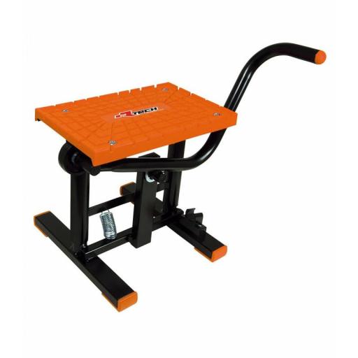CABALLETE RTECH CON GOMA ANTIDESLIZANTE (naranja) [0]