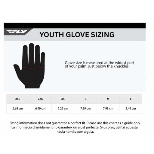 Guantes infantiles FLY RACING F-16 - negro/blanco [2]