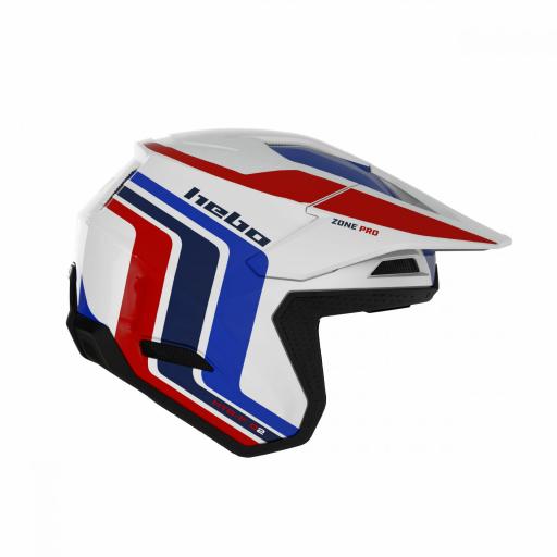 Casco Trial Hebo HTR F02 ZONE PRO RACING