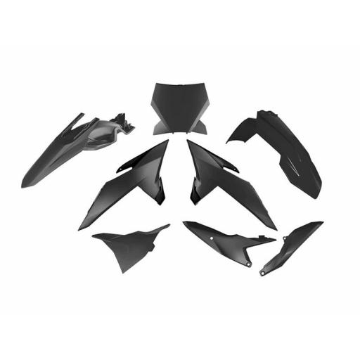 Kit de plásticos ktm sx 85 2025 - 2026 color negro