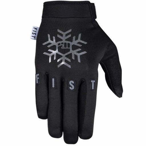 Guantes FIST SNOW FLAKE FROSTY NEGRO (Invierno)