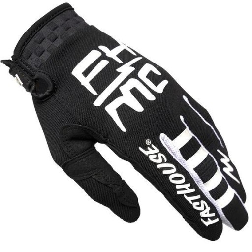 Guantes infantiles Fasthouse Speed Style Hot wheels - Negros [1]