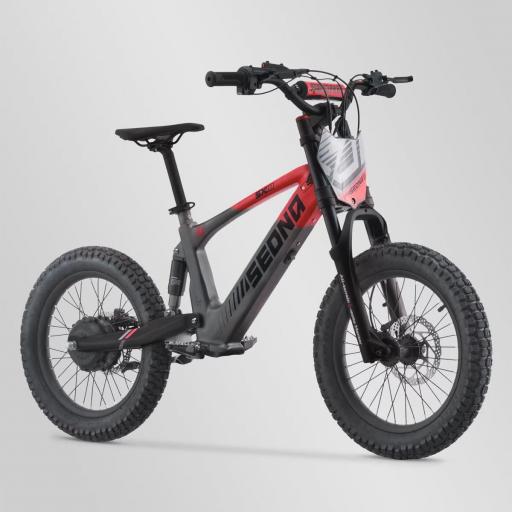 Bicicleta electrica sin pedales  SEDNA SX 18" MOD. 2024 Roja