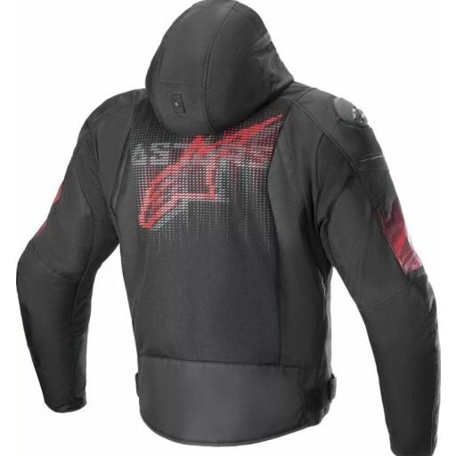 Chaqueta Alpinestar ZACA VENOM Negra y roja  [1]