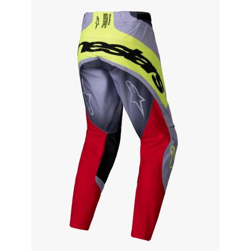 Pantalón Alpinestars Techstar Melt Rojo brillantes y gris 2025 [1]