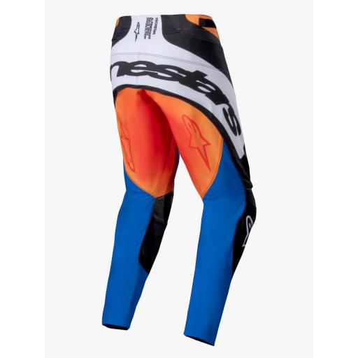 Pantalón Alpinestars Techstar Melt naranja y azul 2025 [1]