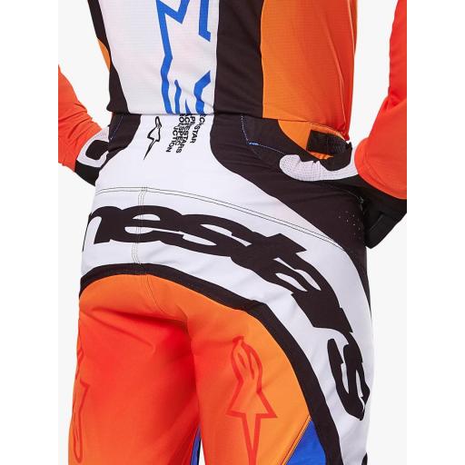 Pantalón Alpinestars Techstar Melt naranja y azul 2025 [3]