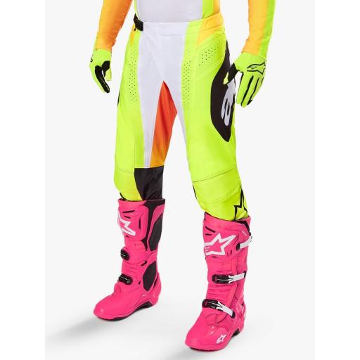 Pantalón Alpinestars Techstar Melt amarillo y negro 2025 [5]