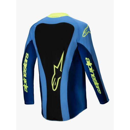 Camiseta Alpinestar TECHSTAR MELT Amarillo fluor  / Azul 2025 [1]