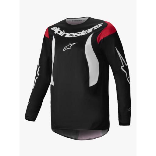 Camiseta Alpinestar Fluid Haul Negro  / Blanco 2025