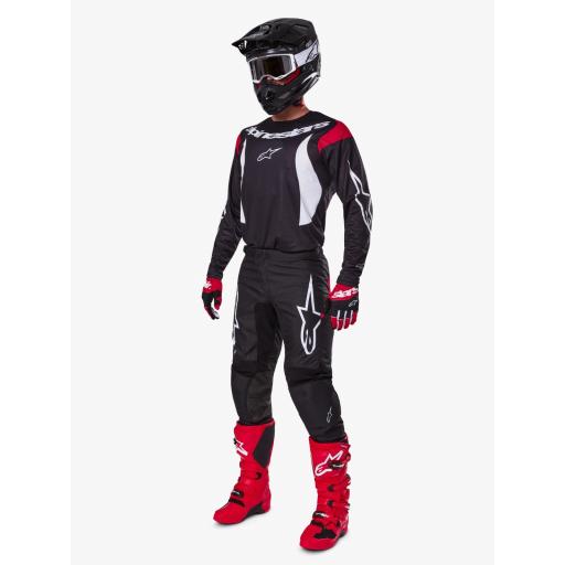 Pantalón Alpinestars Fluid Haul negro y blanco 2025 [4]