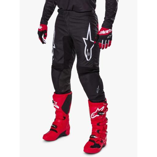 Pantalón Alpinestars Fluid Haul negro y blanco 2025 [2]