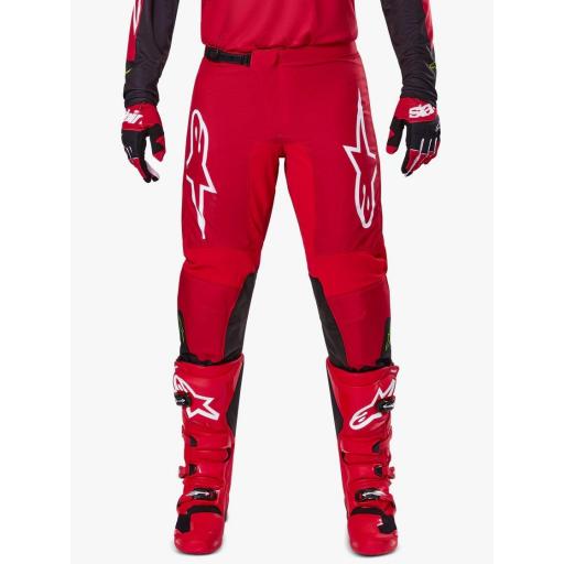 Pantalón Alpinestars Fluid Haul rojo y negro 2025 [3]