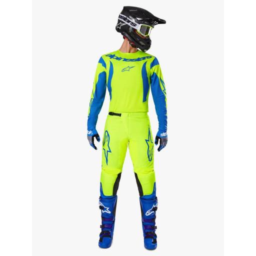 Pantalón Alpinestars Fluid Haul amarillo fluor y azul 2025 [6]