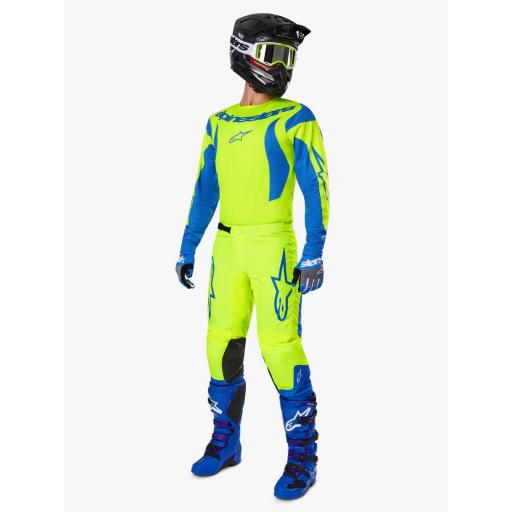 Pantalón Alpinestars Fluid Haul amarillo fluor y azul 2025 [5]