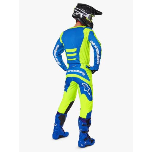 Pantalón Alpinestars Fluid Haul amarillo fluor y azul 2025 [4]